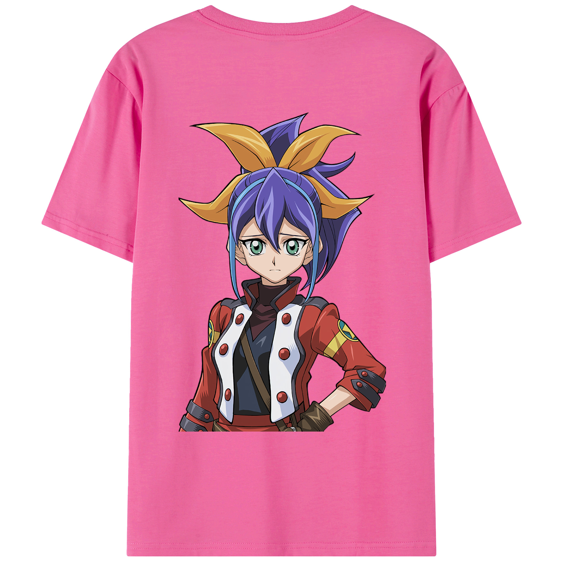 （画像用） 遊☆戯☆王 Yu-Gi-Oh! レディース半袖Tシャツ(バックプリント)